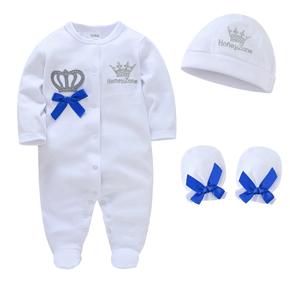 4 개/몫 흰색 아기 옷 세트 소년 Roupa de bebes 아기 소녀 의류 일반 아기 의류 세트 Rompers 신생아 면화 0-9M