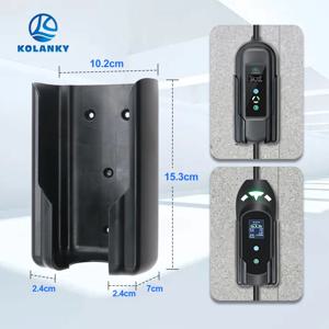 전기 자동차 충전기 제어 상자 홀더 EV 충전 Wallbox 홀더 쉬운 설치