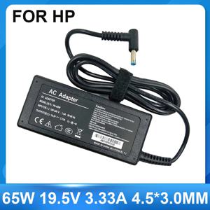 HP Envy 노트북 충전기 어댑터, AC 어댑터, HP Envy 17-j010us Pavilion 15-j000 크롬북 11 G4 G5 EE 14 G3, 19.5V, 3.33A, 65W, 4.5x3.0mm