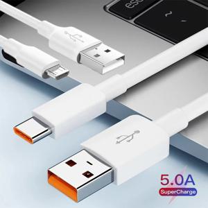 마이크로 USB 데이터 케이블 C타입 6A 고속 충전 1M 2M 3M 5M 8M 10M 12M 장비 범용 케이블 (아이폰 15, 삼성 카메라, PS5, VR 호환)