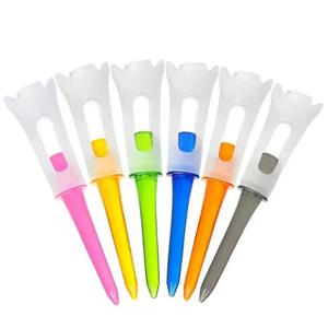 PGM 83mm 50pcs 골프 티 부드러운 고무 낮은 저항 티 액세서리 스포츠 TE009