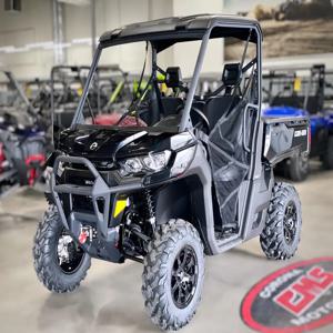 2024 Can-Am Defender XT HD10, 타임리스 블랙, 4 인승 유틸리티 UTV, 빠른 배송