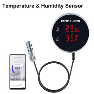 외부 온도 USB 충전 또는 충전식 배터리가 포함된 Tuya 스마트 Zigbee 습도계 온도계