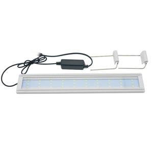 수족관 LED 빛 슈퍼 슬림 물고기 탱크 수생 식물 성장 조명 방수 밝은 클립 램프 파란색 LED 18-72cm 식물 220v