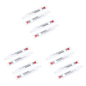 BAAU 12Pcs K100.005 XK K110 K110S K100 RC 비행기 예비 부품 액세서리 용 메인 블레이드 프로펠러 패들