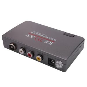 AA91 RF-AV 변환기, 채널 선택기, 부스터, 케이블 TV-프로젝션 TV, 비디오 포트는 전체 시스템 AC110-240V US 플러그를 지원합니다.