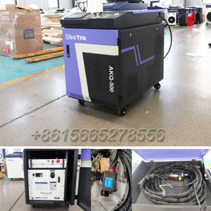 펄스 레이저 클리너 기계 500W 최대 레이저 소스 금속 녹 나무 오일 고무 제거 레이저 클리너 단단한 나무 바닥 청소