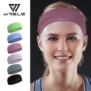 남성 여성을위한 1pc 스포츠 머리띠 미끄럼 방지 수분 위킹 운동 스웨트 밴드 피트니스 러닝 사이클링 축구 요가 헤어 밴드