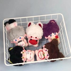 10cm 게임 러브 앤 딥스페이스 봉제인형 라파엘 자베르 제인 케이블 실러스 10cm 동물 귀 미니 펜던트 코스프레 키체인 장식