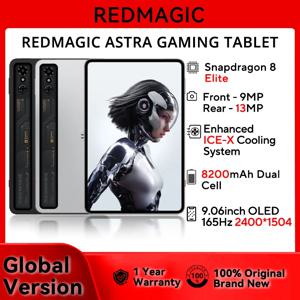 글로벌 버전 Redmagic Astra 게이밍 태블릿 NP05J Snapdragon 8 Elite 9.06