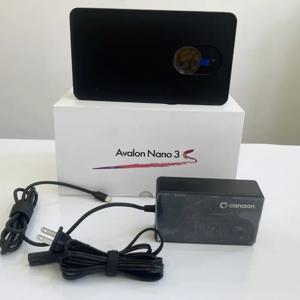 New Canaan Avalon Nano 3S Bitcoin Miner-6 TH/s 솔로 마이닝 ASIC, 140W 저전력 및 초저소음, 가정 및 사무실용 기존 PSU