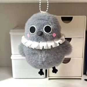 사랑과 Deepspace Sylus Crow 코스프레 펜던트 DIY 플러시 키 체인 장식 합금 핀 할로윈 파티 장식 의상 액세서리