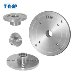 TASP 목재 선반 페이스 플레이트 M33 M18 1 인치 나사 선삭 척 2 