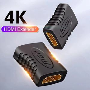 4K HDMI 익스텐더 여성-여성 변환기 확장 오디오 어댑터 모니터 디스플레이 노트북 PS4/3 PC TV Hdmi 케이블 확장