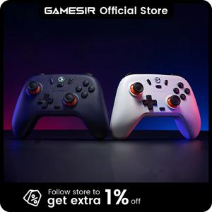 GameSir Nova Lite 무선 스위치 컨트롤러 Nintendo Switch iPhone Android Phone PC 용 홀 효과가있는 Bluetooth 게임 패드
