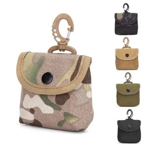 Molle 주머니 전술 동전 지갑 동전에 대 한 작은 Edc 도구 가방 이어폰 캠핑 장비 야외 액세서리 주최자