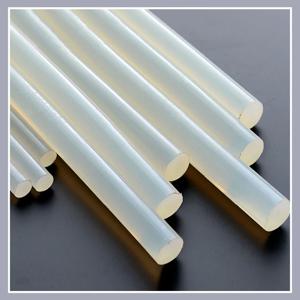 핫멜트 접착제 스틱 7mm/11mm 접착제 총용 반투명 강한 점도 막대 고온 방지 핫 접착제 10~50Pcs