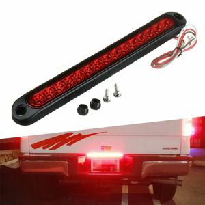트레일러 트럭 트럭 픽업용 범용 LED 테일 후면 램프 - 브레이크/스톱/회전 조명 12V-24V 15LED 25CM 라이트 바 스트립