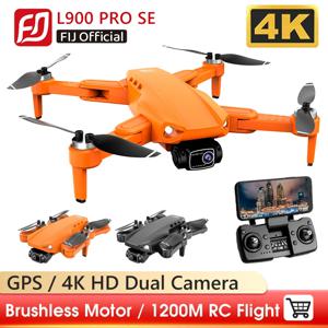 L900 PRO SE 드론 4K 전문 GPS 5G WIFI 브러시리스 모터 듀얼 카메라 Dron Fodable RC Quadcopter FPV 헬리콥터 L900 SE MAX