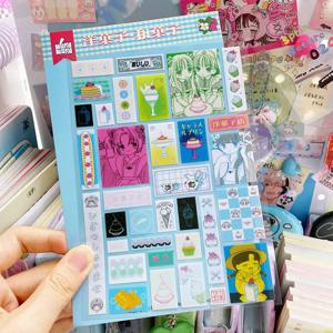 여름 스크랩북 스티커 귀여운 일본식 장식 스티커 DIY 전화 수하물 오토바이 노트북 가방 데칼