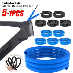RISK 자전거 프레임 내부 라인 하우징 댐퍼, 내부 하우징 진동 호스 케이블, 자전거 액세서리, 케이블 커버, 1.6m