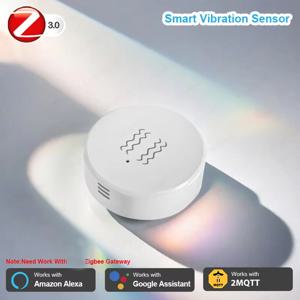 ZigBee 진동 기울기 센서 도어 창 알람 감지 홈 오토메이션 보안 보호 시스템 지원 홈 어시스턴트 2MQTT