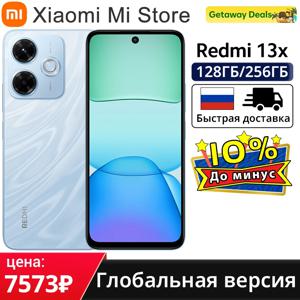 Xiaomi Redmi 13X 글로벌 버전 스마트폰 MTK Helio G91 Ultra 108MP 슈퍼 클리어 카메라 33W 고속 충전 6.79