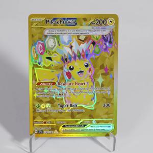 PKM 호일 카드 프록시 카드, 라티오스, 피카츄, 뮤, 개굴닌자 홀로그램 게임 트레이딩 컬렉션, PTCG 프록시 장난감 선물