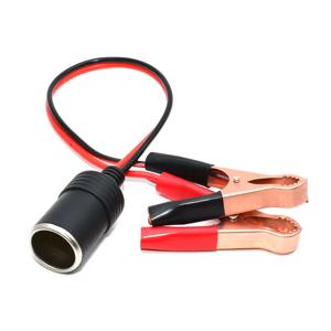 자동차 배터리 터미널 클립온 담배 라이터 전원 소켓 어댑터 12v 캠핑 크리스마스