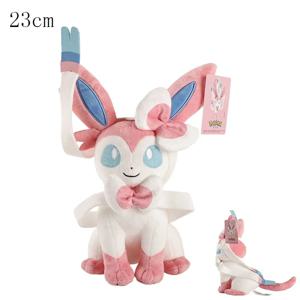 큰 사이즈 Sylveon 포켓몬 플러시 장난감 Eevee Umbreon Leafeon 만화 인형 Espeon KJolteon Vaporeon 애니메이션 인형