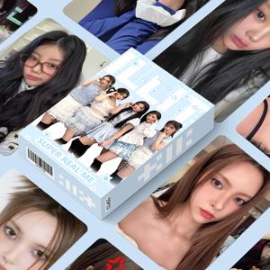 55개/대 ILLIT 아이돌 걸그룹 새 앨범 시리즈 HD Printd Lomo 카드 YUNAH MINJU WONHEE IROHA MOKA 포토 카드 팬 선물