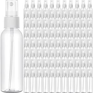 리필 가능 투명 플라스틱 빈 미니 스프레이 용기, 여행용 청소 메이크업 병, 도매, 10 ml, 20 ml, 30 ml, 50 ml, 60 ml, 100ml, 20 개