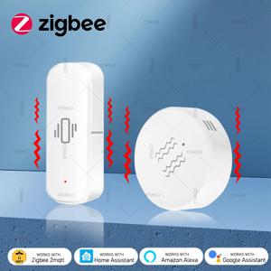 스마트 지그비 진동 센서 틸트 센서 홈 보안 자동화 모션 충격 알람 센서 지원 홈 어시스턴트 Zigbee2MQTT