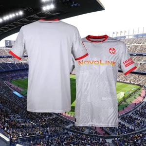 새로운 훈련 운동 T 셔츠 남성 의류 Kaiserslautern 축구 유니폼 통기성 빠른 건조 플러스 사이즈 탄성 캐주얼 TShirt