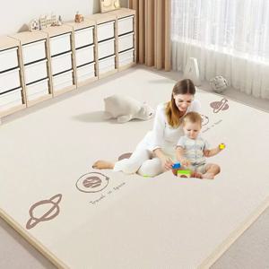 200x180cm 아기를위한 대형 두꺼운 활동 매트 안전하고 고품질 어린이 카펫 Playmat 아기 바닥 매트 아기 놀이 매트