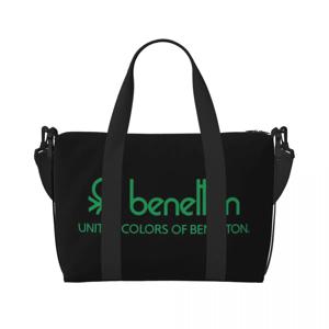 B-Benetton 핸드헬드 크로스바디 여행용 가방 토트백, 분류 및 정리가 용이함