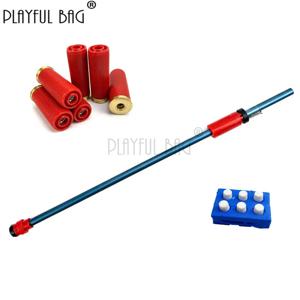 장난스러운 가방 UDL M1887 소프트 총알 업그레이드 액세서리, 서스펜션 튜브, 7mm 소프트 총알, DIY CS 게임 장난감 부품, QG62S