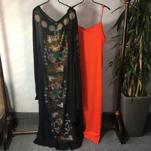여성을위한 아프리카 Dashiki Kaftan 드레스 전통적인 쉬폰 핫 드릴 Batwing 슬리브 플러스 사이즈 긴 드레스 우아한 이슬람 Abaya
