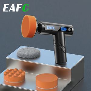 EAFC 자동차 폴리 셔 휴대용 무선 폴리 셔 자동차 연마 왁싱 기계 자동차 바디 클리닝 왁싱 수리를위한 전동 공구