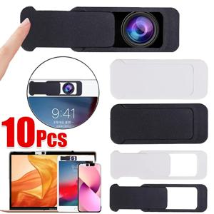 1-10PCS 웹캠 커버 노트북 카메라 커버 슬라이드 iPhone iPad MacBook Pro 울트라 얇은 카메라 휴대 전화 렌즈 개인 정보 보호 스티커