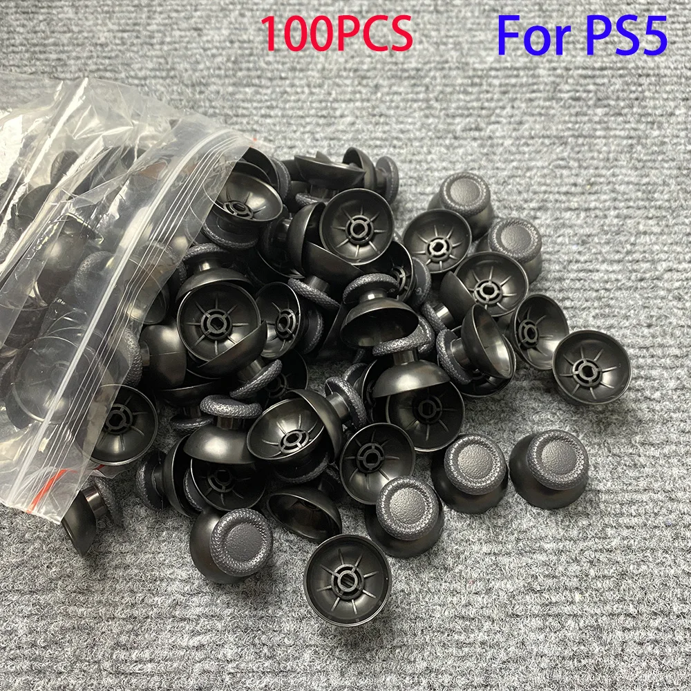 PS4 PS5 아날로그 커버 용 10-100Pcs 소니 플레이 스테이션 4 PS4 컨트롤러 용 3D 쉘 엄지 스틱 조이스틱 썸 스틱 버섯 캡
