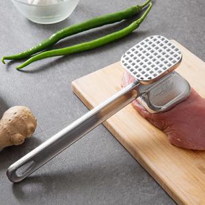 가정용 알루미늄 합금 양면 고기 망치, 스테이크 망치, 느슨한 쇠고기 연화제, 주방 액세서리
