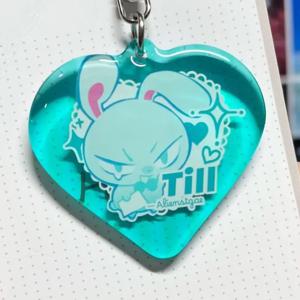 외계인 무대 애니메이션 Ivan Till Ivti 사랑스러운 그림 아크릴 아이돌 펜던트 자동차 열쇠 고리 배낭 가방 열쇠 고리 학생 생일 선물