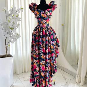 여성용 아프리카 드레스, 용수철 아프리카 의류, 민소매 구김 원피스, 섹시한 V넥 슬림 원피스, 오피스 레이디 파티, 여름