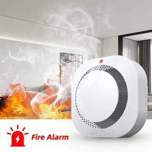 독립형 홈 창고 보안을 위한 연기 감지기 센서 스마트 연기 화재 경보기 교체 가능 Alarmas De Seguridad Para Casa