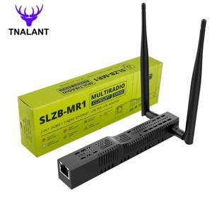 SLZB-MR1 PoE 이더넷/USB/WiFi 브리지 호환 Zigbee2MQTT 홈 어시스턴트 ZHA를 갖춘 다중 라디오 Zigbee3.0 스레드 코디네이터