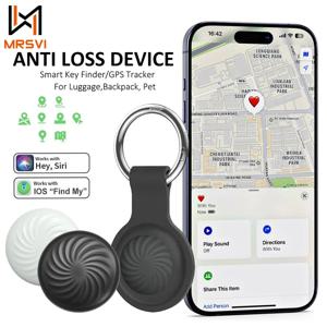 MRSVI 스마트 GPS 트래커 미니 추적 장치 찾기 애플 나의 찾기 앱 스마트 태그 분실 방지 알림 장치 위치 추적기 키 어린이용