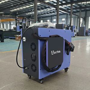 100W 200W 300W 500W 공냉식 휴대용 펄스 레이저 클리닝 머신 레이저 금속 녹 제거 목재 페인트 제거기