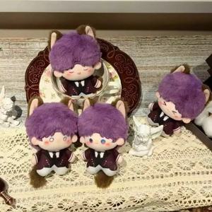 10cm 게임 러브 앤 딥스페이스 라파엘 코스프레 고양이 귀 꼬리 봉제 인형 봉제 장난감 푹신한 마우멧 퍼펫 장난감 여자친구 선물 인형