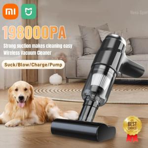 XIAOMI 자동차 무선 진공 청소기 강력한 미니 450000PA 가정용 휴대용 진공 청소기 강력한 흡입 핸드 헬드 클리너 NEW